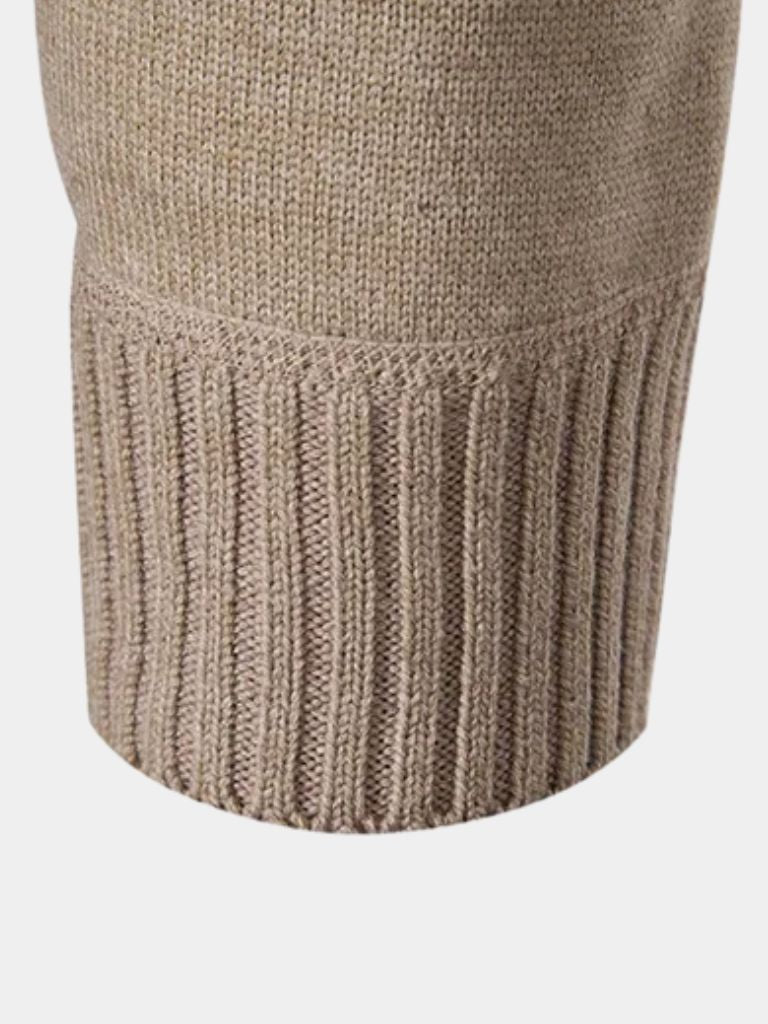 Men’s Knit Sweater – Essential Old Money Casual Everyday Knitwear